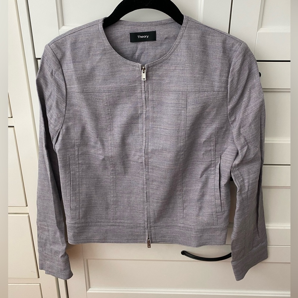 Washable theory jacket